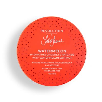 Revolution Skincare X Jake-Jamie Watermelon Maska na oči pro ženy 60 ks