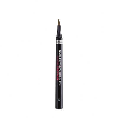 L&#039;Oréal Paris Infaillible Brows 48H Micro Tatouage Ink Pen Tužka na obočí pro ženy 1 g Odstín 3.0 Brunette