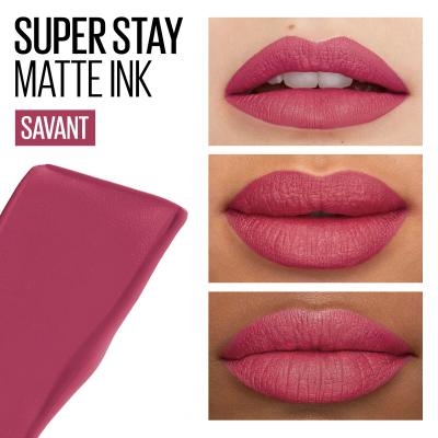 Maybelline Superstay Matte Ink Liquid Rtěnka pro ženy 5 ml Odstín 155 Savant