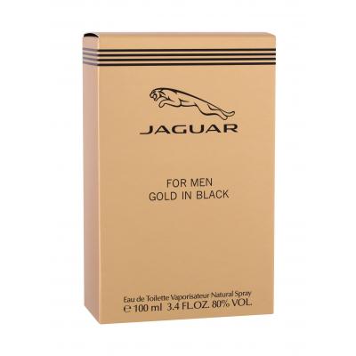 Jaguar For Men Gold in Black Toaletní voda pro muže 100 ml poškozená krabička