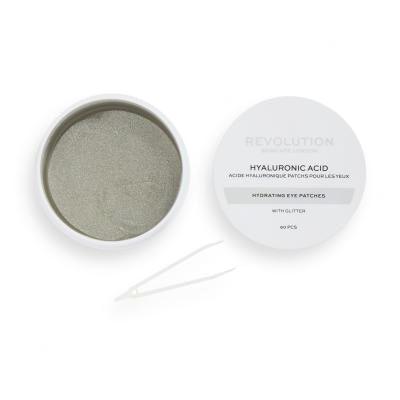 Revolution Skincare Hyaluronic Acid Hydrating Eye Patches Maska na oči pro ženy 60 ks