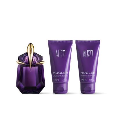 Mugler Alien SET1 Dárková kazeta parfémovaná voda 30 ml + sprchové mléko 50 ml + tělové mléko 50 ml