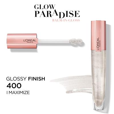 L&#039;Oréal Paris Glow Paradise Balm In Gloss Lesk na rty pro ženy 7 ml Odstín 400 I Maximize