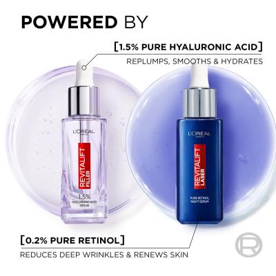 L&#039;Oréal Paris Revitalift Laser Pure Retinol Night Serum Pleťové sérum pro ženy 50 ml