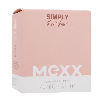 Mexx Simply Toaletní voda pro ženy 40 ml