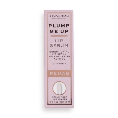 Makeup Revolution London Rehab Plump Me Up Lip Serum Olej na rty pro ženy 4,6 ml Odstín Pink Glaze