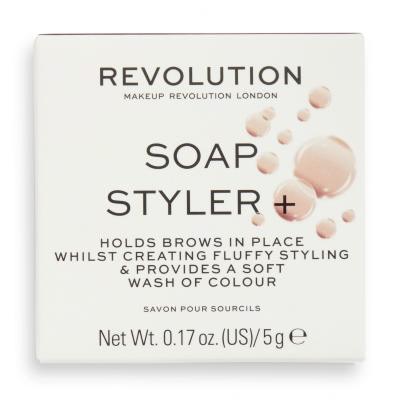 Makeup Revolution London Soap Styler+ Gel a pomáda na obočí pro ženy 5 g