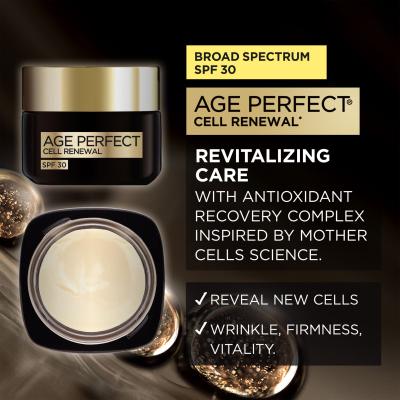 L&#039;Oréal Paris Age Perfect Cell Renew Day Cream SPF30 Denní pleťový krém pro ženy 50 ml