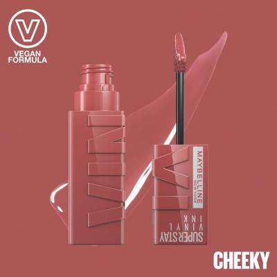 Maybelline Superstay Vinyl Ink Liquid Rtěnka pro ženy 4,2 ml Odstín 35 Cheeky