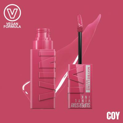 Maybelline Superstay Vinyl Ink Liquid Rtěnka pro ženy 4,2 ml Odstín 20 Coy