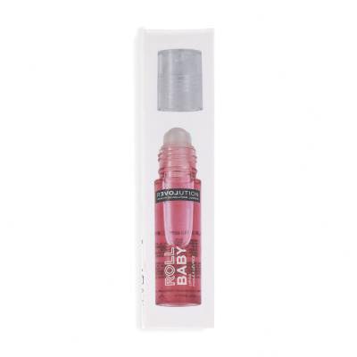 Revolution Relove Baby Roll Lip Oil Olej na rty pro ženy 5 ml Odstín Goji Berry