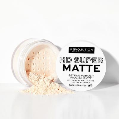 Revolution Relove HD Super Matte Setting Powder Pudr pro ženy 7 g