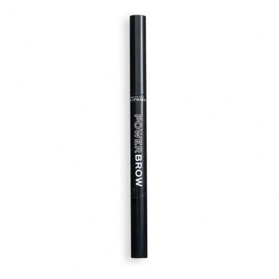 Revolution Relove Power Brow Tužka na obočí pro ženy 0,3 g Odstín Dark Brown