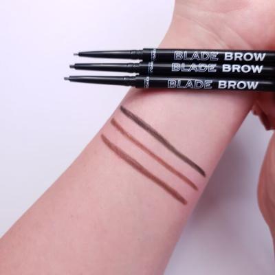 Revolution Relove Blade Brow Tužka na obočí pro ženy 0,1 g Odstín Brown