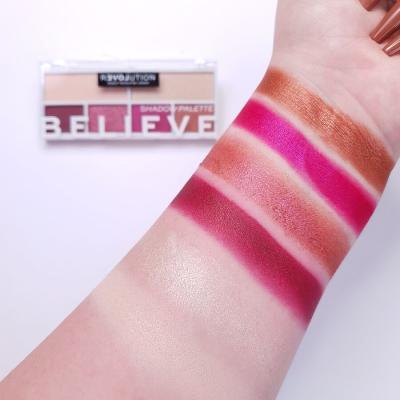 Revolution Relove Colour Play Shadow Palette Oční stín pro ženy 5,2 g Odstín Believe