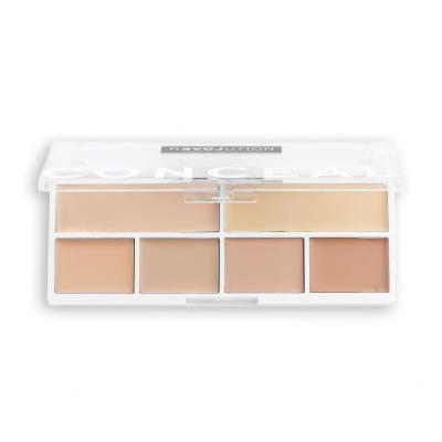 Revolution Relove Conceal Me Concealer &amp; Contour Palette Konturovací paletka pro ženy 11,2 g Odstín Fair