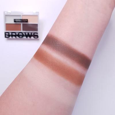 Revolution Relove Colour Cult Brows Set a paletka na obočí pro ženy 3,2 g Odstín Medium