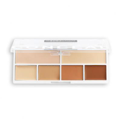 Revolution Relove Conceal Me Concealer &amp; Contour Palette Konturovací paletka pro ženy 11,2 g Odstín Light