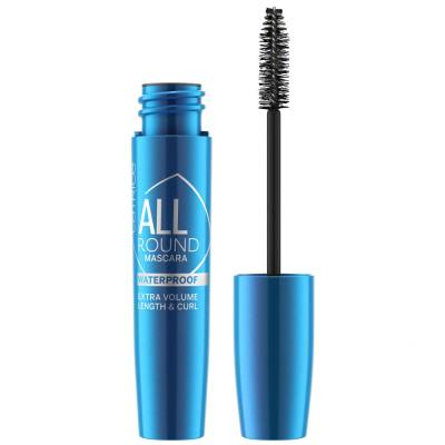 Catrice Allround Waterproof Řasenka pro ženy 12 ml Odstín 010 Blackest Black