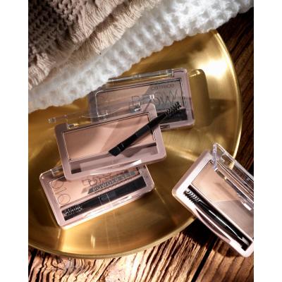 Catrice Brow Powder Set Waterproof Set a paletka na obočí pro ženy 4 g Odstín 020 Ash Brown