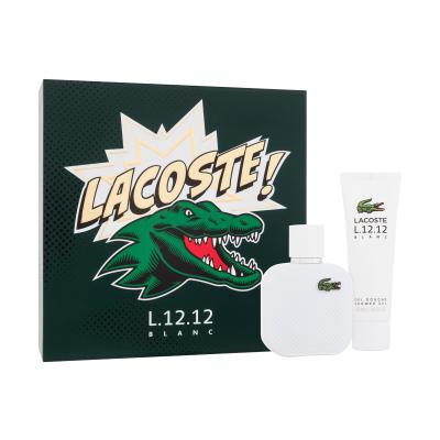 Lacoste L.12.12 Blanc SET1 Dárková kazeta toaletní voda 50 ml + sprchový gel 50 ml