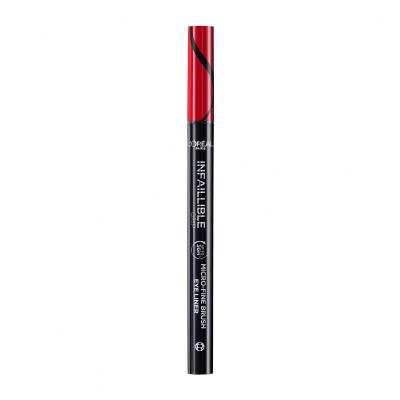 L&#039;Oréal Paris Infaillible Grip 36H Micro-Fine Brush Eye Liner Oční linka pro ženy 0,4 g Odstín 01 Obsidian Black