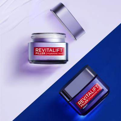 L&#039;Oréal Paris Revitalift Filler HA Duo Set Dárková kazeta denní pleťový krém Revitalift Filler HA 50 ml + noční pleťový krém Revitalift Filler HA 50 ml