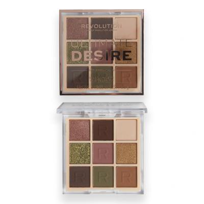 Makeup Revolution London Ultimate Desire Oční stín pro ženy 8,1 g Odstín Stripped Khaki