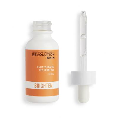 Revolution Skincare Brighten Encapsulated Resveratrol Serum Pleťové sérum pro ženy 30 ml