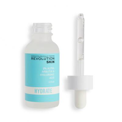 Revolution Skincare Hydrate 2% Alpha Arbutin &amp; Hyaluronic Acid Serum Pleťové sérum pro ženy 30 ml