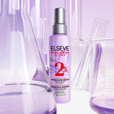 L&#039;Oréal Paris Elseve Hyaluron Plump Dárková kazeta šampon Elseve Hyaluron Plump 250 ml + kondicionér Elseve Hyaluron Plump 200 ml + sérum na vlasy Elseve Hyaluron Plump 150 ml