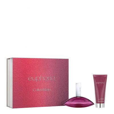 Calvin Klein Euphoria SET1 Dárková kazeta parfémovaná voda 100 ml + tělové mléko 100 ml