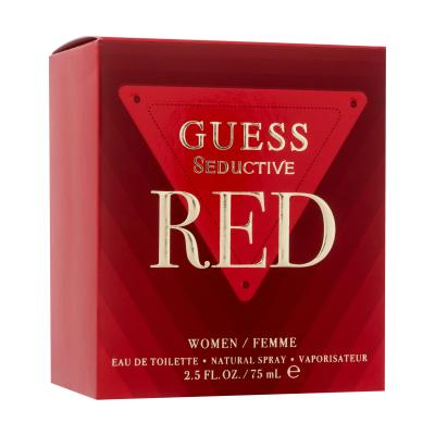 GUESS Seductive Red Toaletní voda pro ženy 75 ml poškozená krabička