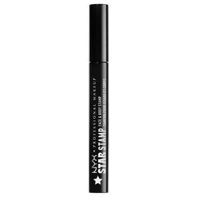 NYX Professional Makeup Star Stamp Face &amp; Body Stamp Oční linka pro ženy 0,96 ml Odstín 01 Star Studded