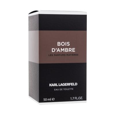 Karl Lagerfeld Les Parfums Matières Bois d&#039;Ambre Toaletní voda pro muže 50 ml poškozená krabička