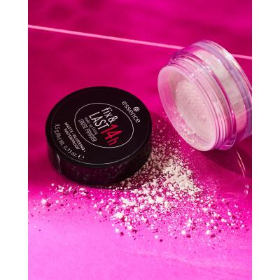 Essence Fix &amp; Last 14H Loose Powder Pudr pro ženy 9,5 g