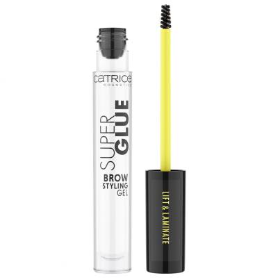 Catrice Super Glue Brow Styling Gel Gel a pomáda na obočí pro ženy 4 ml Odstín 010 Ultra Hold