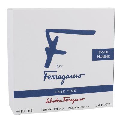 Ferragamo F by Ferragamo Free Time Toaletní voda pro muže 100 ml poškozená krabička