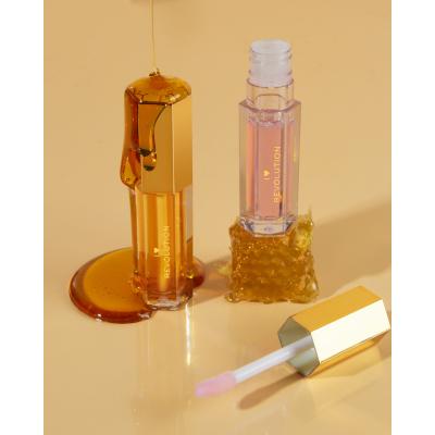 I Heart Revolution Honey Bear Lip Oil Olej na rty pro ženy 4 ml Odstín Gold