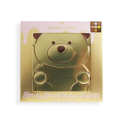 I Heart Revolution Honey Bear Eyeshadow Palette Oční stín pro ženy 9,9 g