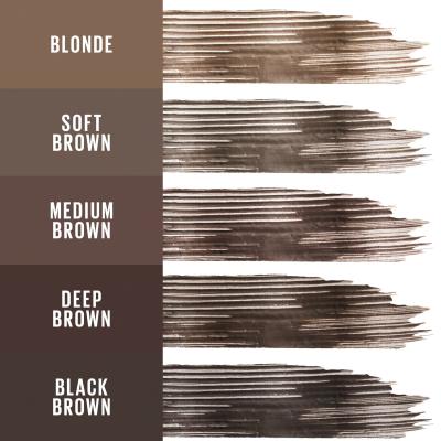 Maybelline Tattoo Brow 36H Styling Gel Gel a pomáda na obočí pro ženy 6 ml Odstín 255 Soft Brown