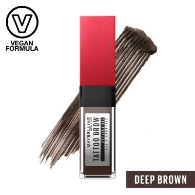 Maybelline Tattoo Brow 36H Styling Gel Gel a pomáda na obočí pro ženy 6 ml Odstín 260 Deep Brown