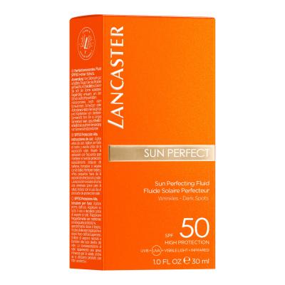 Lancaster Sun Perfect Sun Perfecting Fluid SPF50 Opalovací přípravek na obličej pro ženy 30 ml