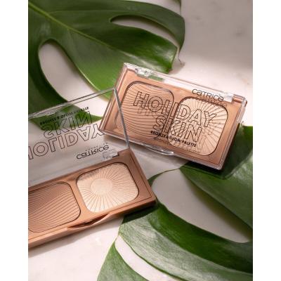 Catrice Holiday Skin Bronze &amp; Glow Palette Konturovací paletka pro ženy 5,5 g Odstín 010