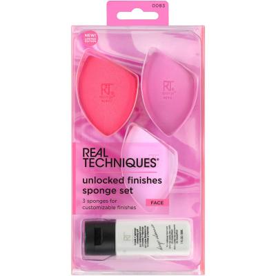 Real Techniques Unlocked Finishes Sponge Set Aplikátor pro ženy Set