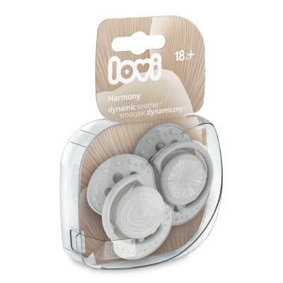 LOVI Harmony Dynamic Soother Boy 18m+ Dudlík pro děti 2 ks