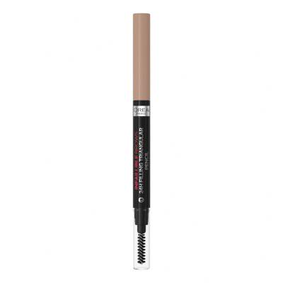 L&#039;Oréal Paris Infaillible Brows 24H Filling Triangular Pencil Tužka na obočí pro ženy 1 ml Odstín 06 Dark Blonde