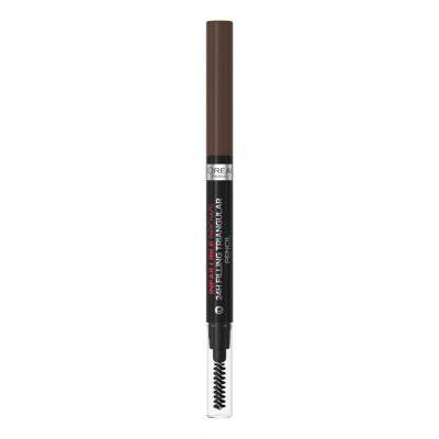 L&#039;Oréal Paris Infaillible Brows 24H Filling Triangular Pencil Tužka na obočí pro ženy 1 ml Odstín 03 Dark Brunette