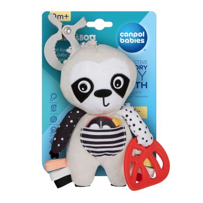 Canpol babies BabiesBoo Interactive Sensory Toy Sloth Hračka pro děti 1 ks