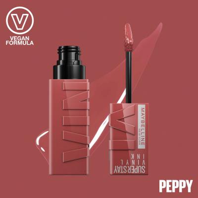 Maybelline Superstay Vinyl Ink Liquid Rtěnka pro ženy 4,2 ml Odstín 115 Peppy